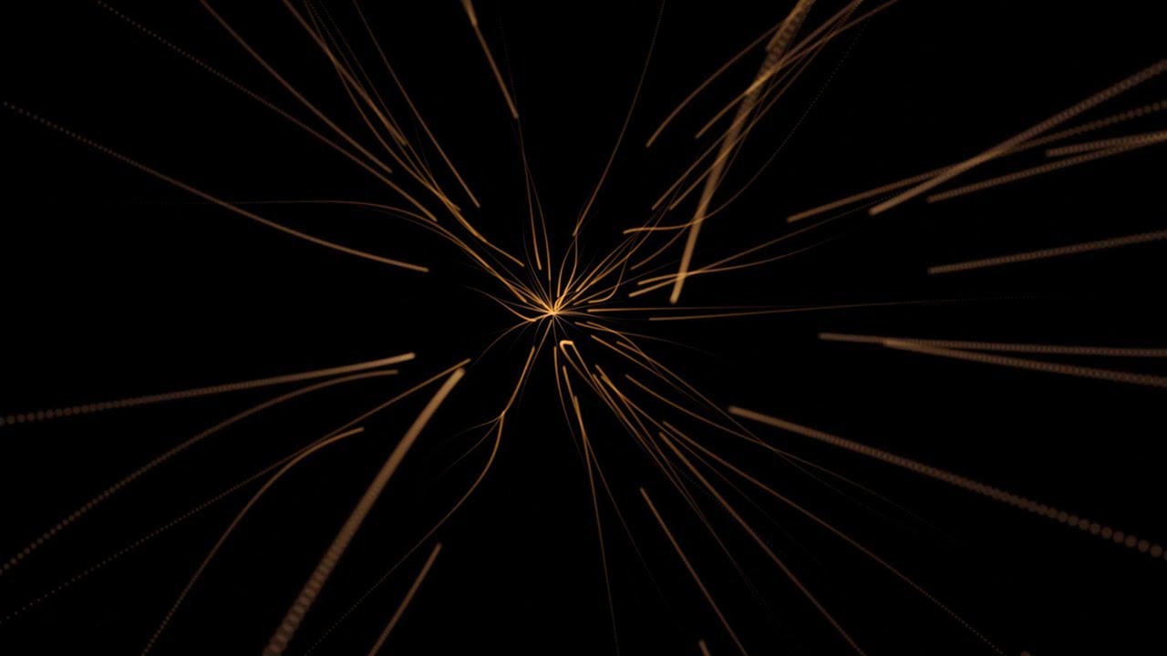 Moving Star Particle Motion Background Animation Video