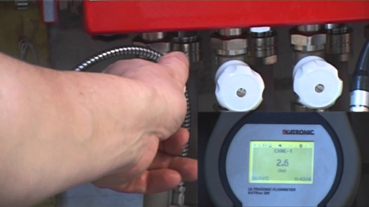 U-F-M / Ultrasonic Flow Management - Vloerverwarming doormeten