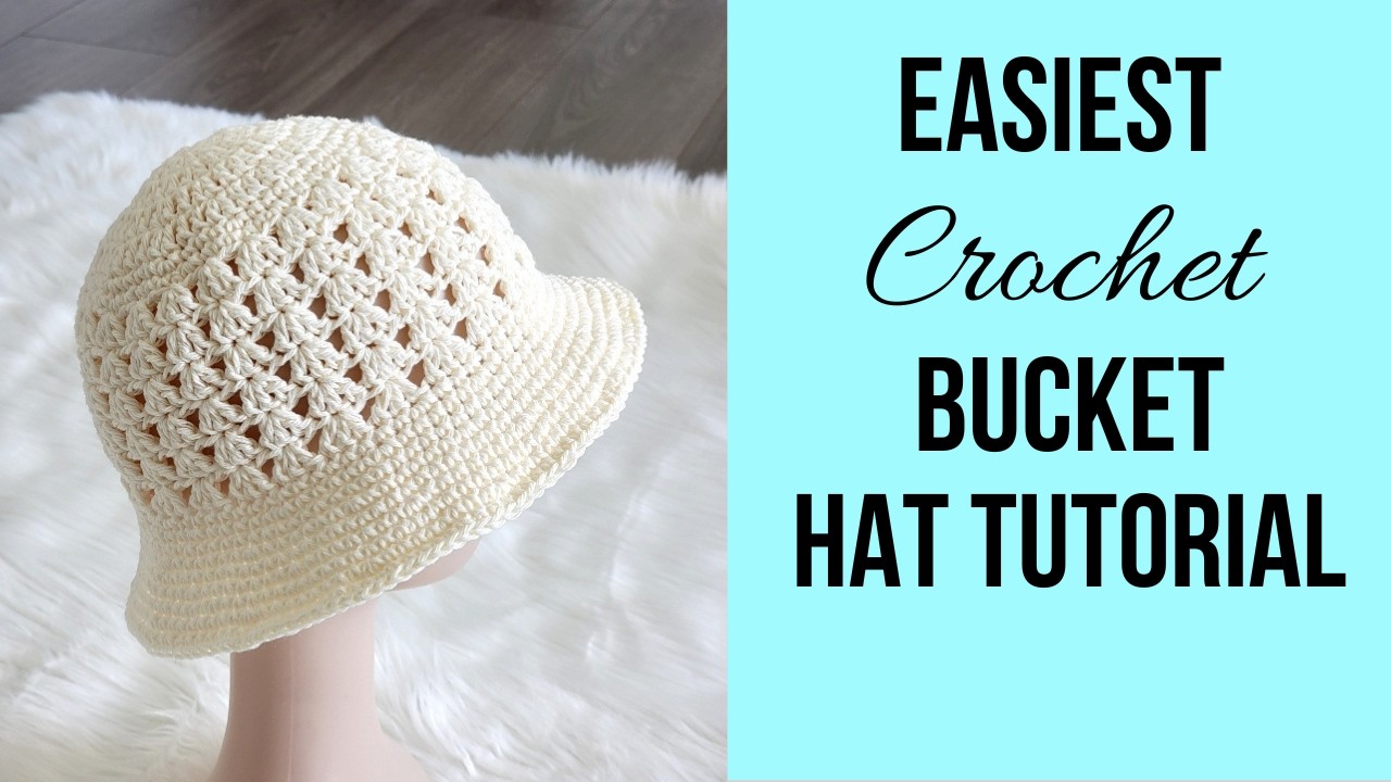 Easy Crochet Bucket Hat