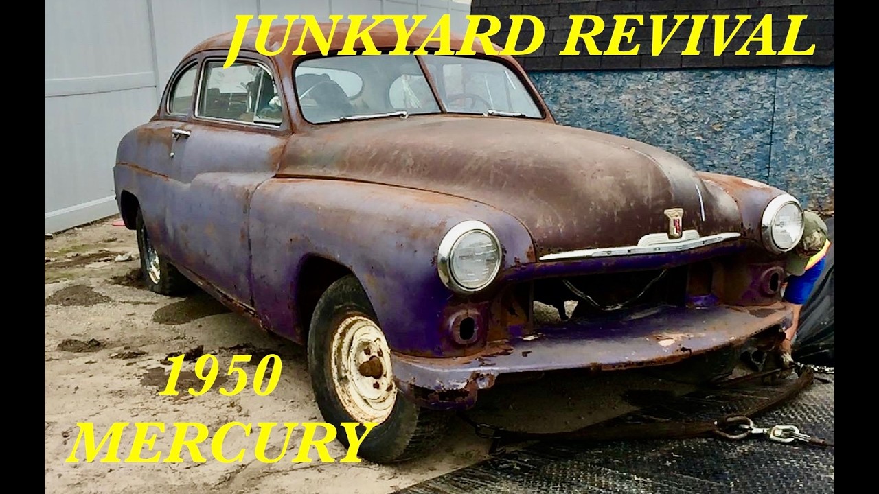 1950 Mercury custom Dimple Died Package Tray Braces