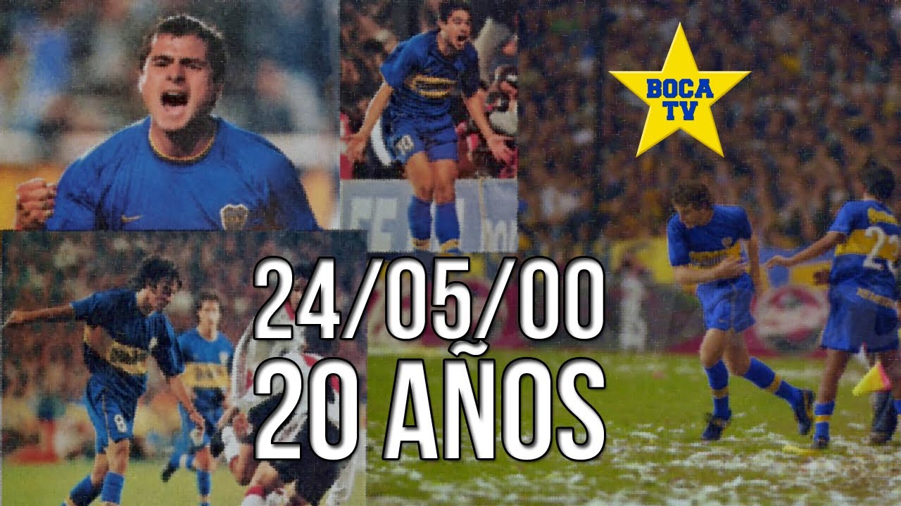 Boca 3 - River 0 | Copa Libertadores 2000 | 4tos de final | Vuelta | Partido Completo
