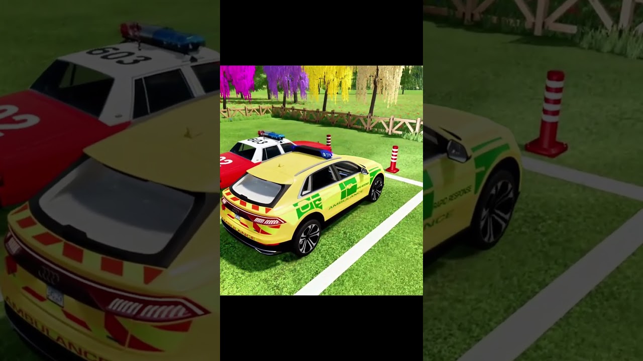 ALL POLICE CARS, EMERGENCY VEHICLES, AND FIRE DEPARTMENT TRANSPORTS! FS22