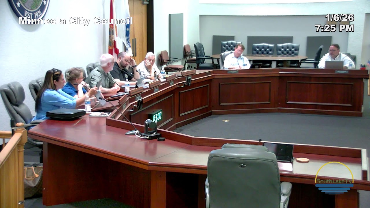 Minneola City Council: January 6,  2025