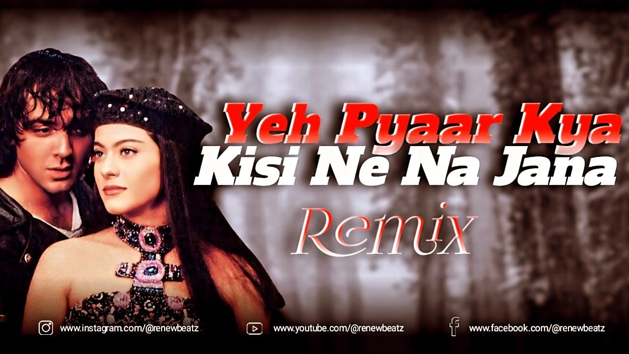 Yeh Pyar Kiya Hain (Remix) Renew Beatz | Bobby, Kajol, Manisha, Alka Yagnik, Kumar sanu | Gupt 1997.