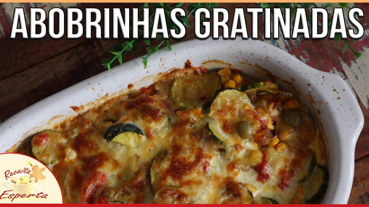 ABOBRINHAS GRATINADAS | LOW CARB