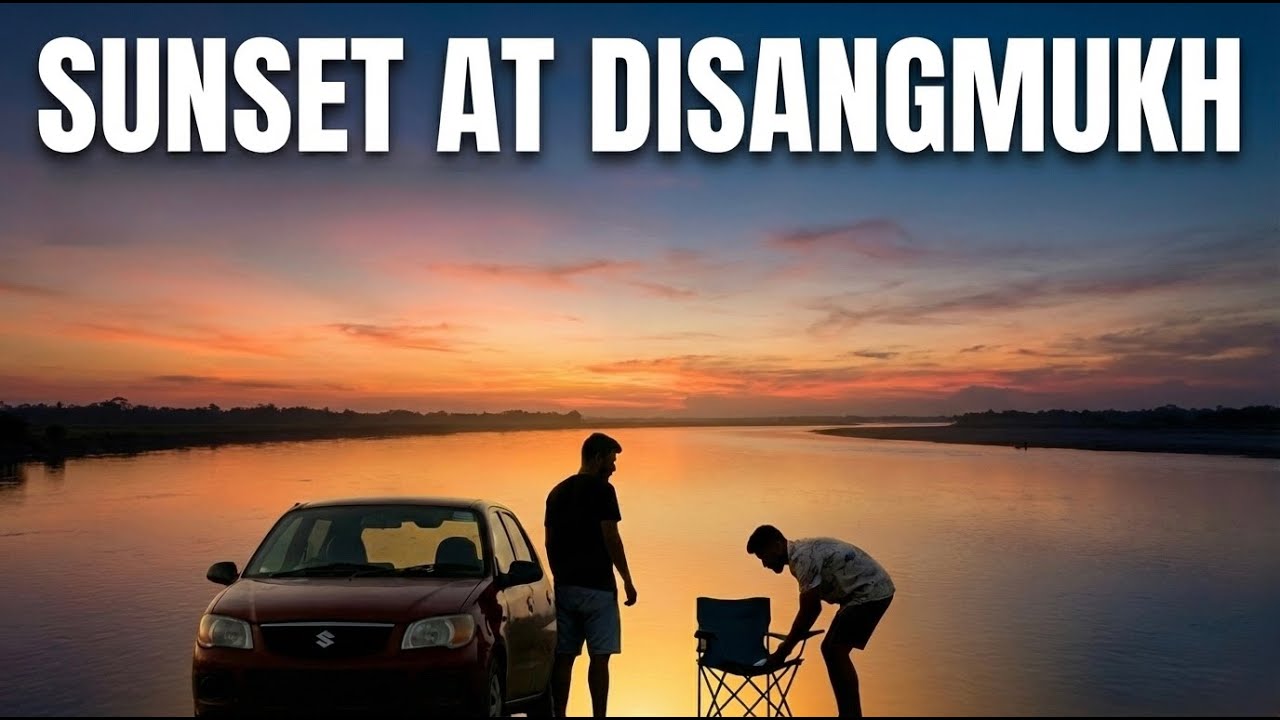Sunset at Disangmukh – A Moment I’ll Never Forget 🌅 | Sivasagar Vlog