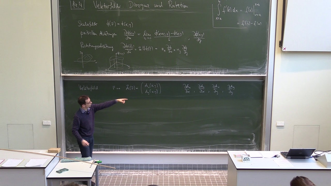 Pk4 MG WS17 VL30 Vektorfelder: Divergenz und Rotation