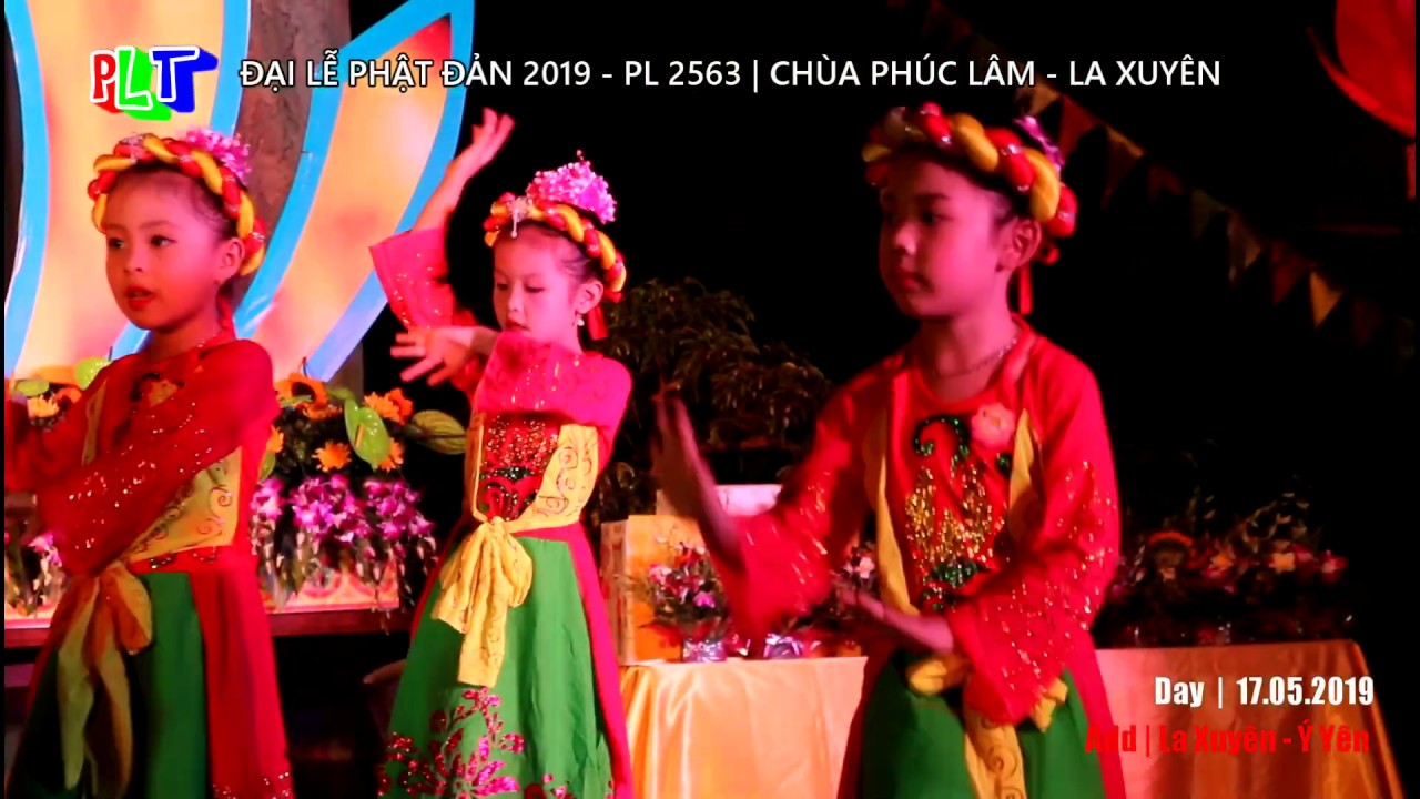 [Múa] Mừng Phật Đản Sanh - Mầm non La Xuyên || Phật Đản 2019 chùa La Xuyên