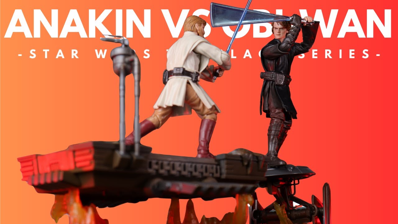 SDCC 2025 Star Wars The Black Series Anakin Skywalker & Obi-Wan Kenobi Revenge of the Sith Review