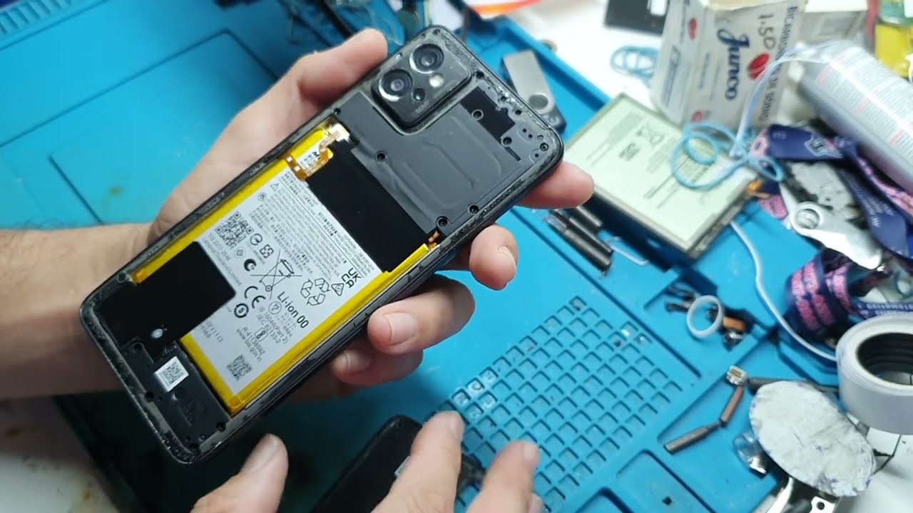 Como Abrir Retirar Tampa Motorola Moto G32