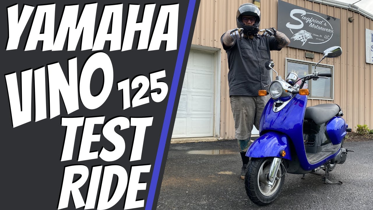 Самый средний скутер? Тест-драйв Yamaha Vino 125