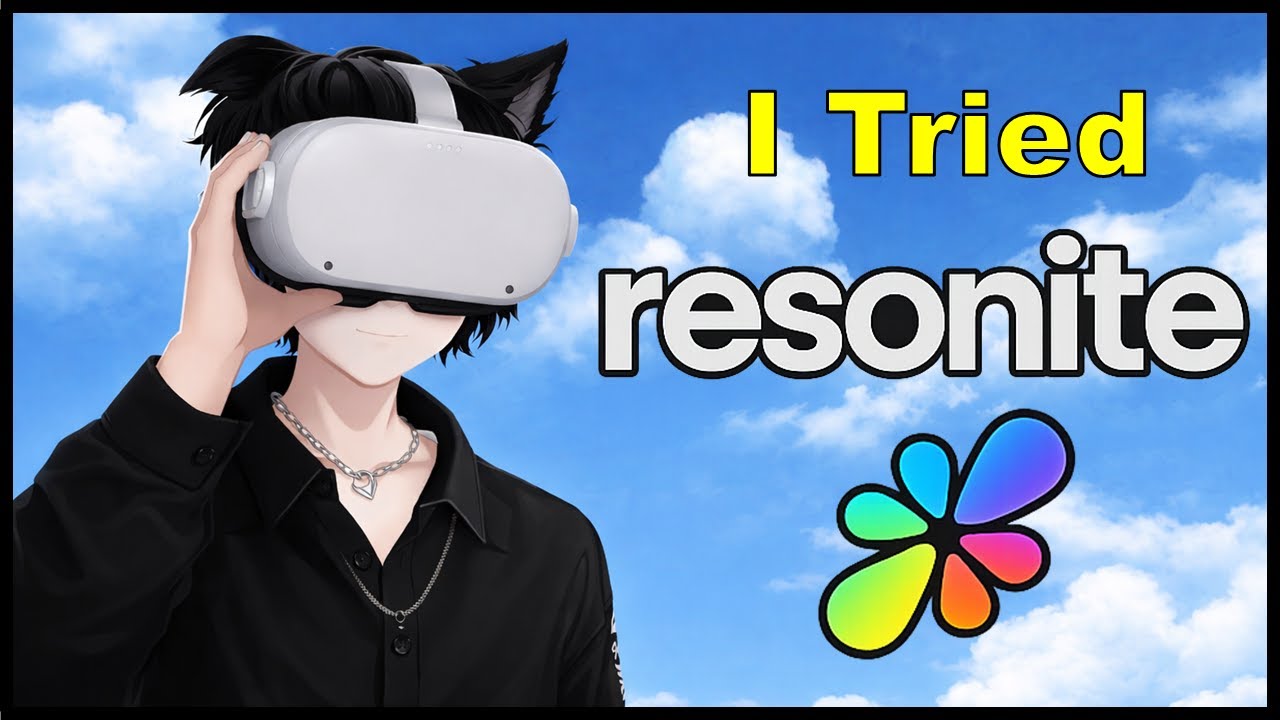 I Tried Resonite VR. First time in Resonite from VR-Chat.
