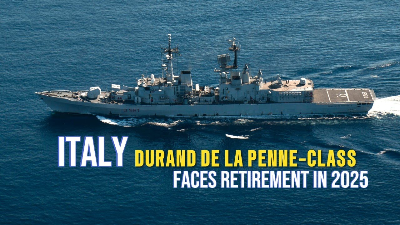Durand de la Penne-Class: Italy’s Naval Legacy Faces Retirement in 2025