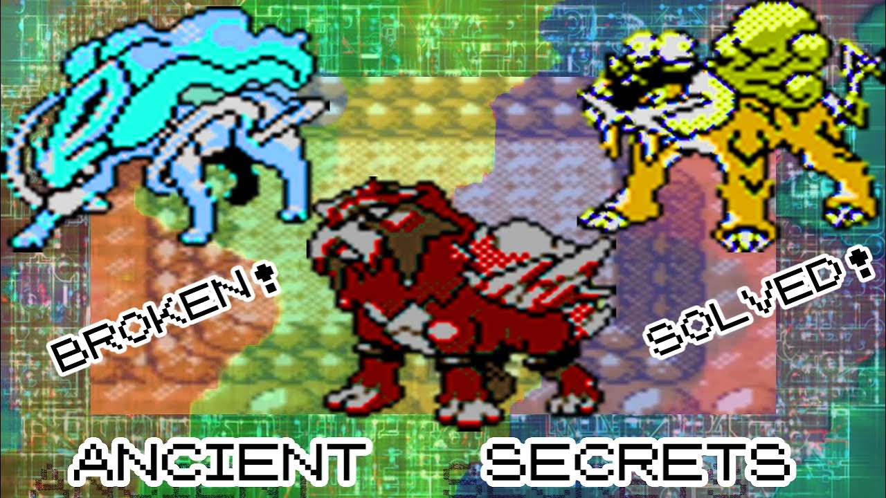 Breaking the Gen 2 Dogs - NEWEST Shiny Hunting Methods Raikou, Entei & Suicune (Gold Silver Crystal)