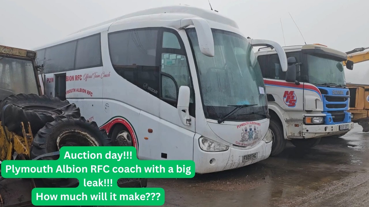 Auction day!! Team coach up for sale, watch what it makes in auction!!