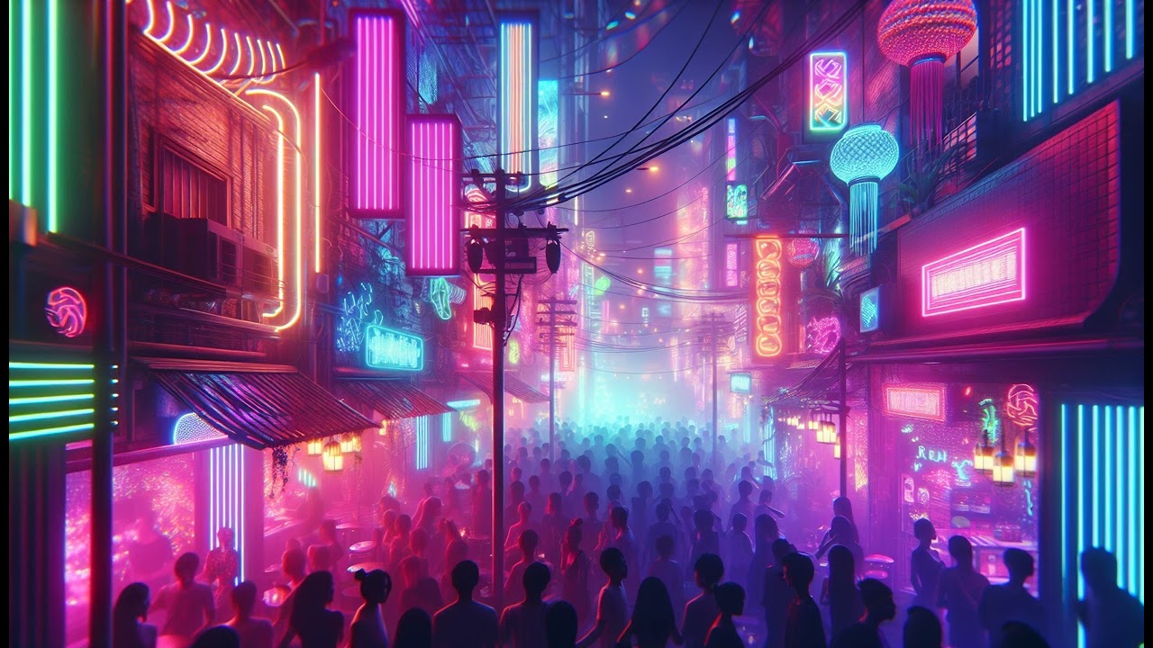 Neon City Nights  Deep House & Chill Electronic Music Mix