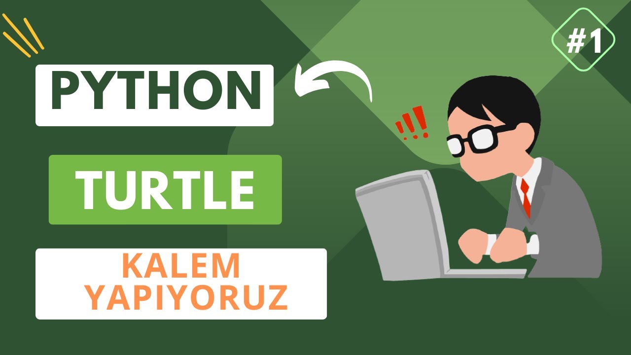 Python Turtle 1- Kalem Kullanıyoruz