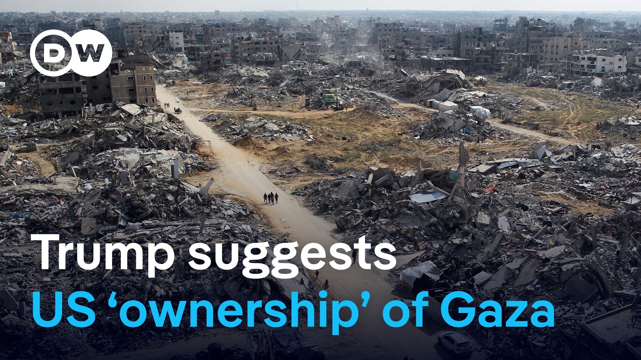 Trump faces international backlash over Gaza remarks | DW News