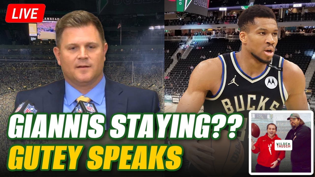 LIVE: Packers GM Brian Gutekunst Speaks + Giannis WANTS To Stay?? | Wilde and Tausch 2.4.26