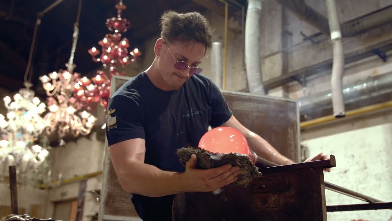 Lorenzo Quinn and The Glass Factory