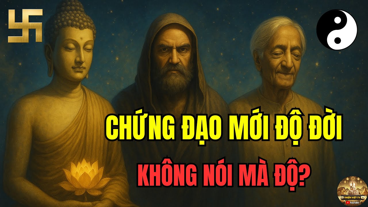 CHỨNG ĐẠO MỚI ĐỘ ĐỜI? Không làm mà làm – Không nói mà độ?