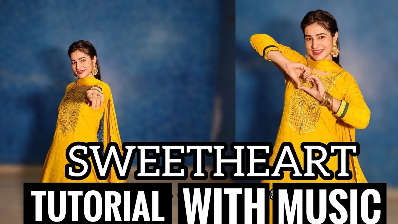 SWEETHEART 💛TUTORIAL With Music | Kedarnath | Easy step by step Dance on Sweetheart Song | Vartika