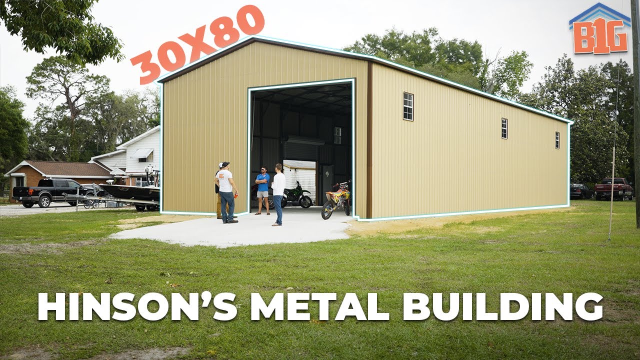 30x80 Hinson's Metal Building under 30k?