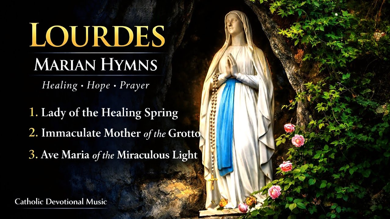 Ave Maria Hymns 🙏 Healing & Hope | Lady of the Healing Spring | Catholic Worship Songs