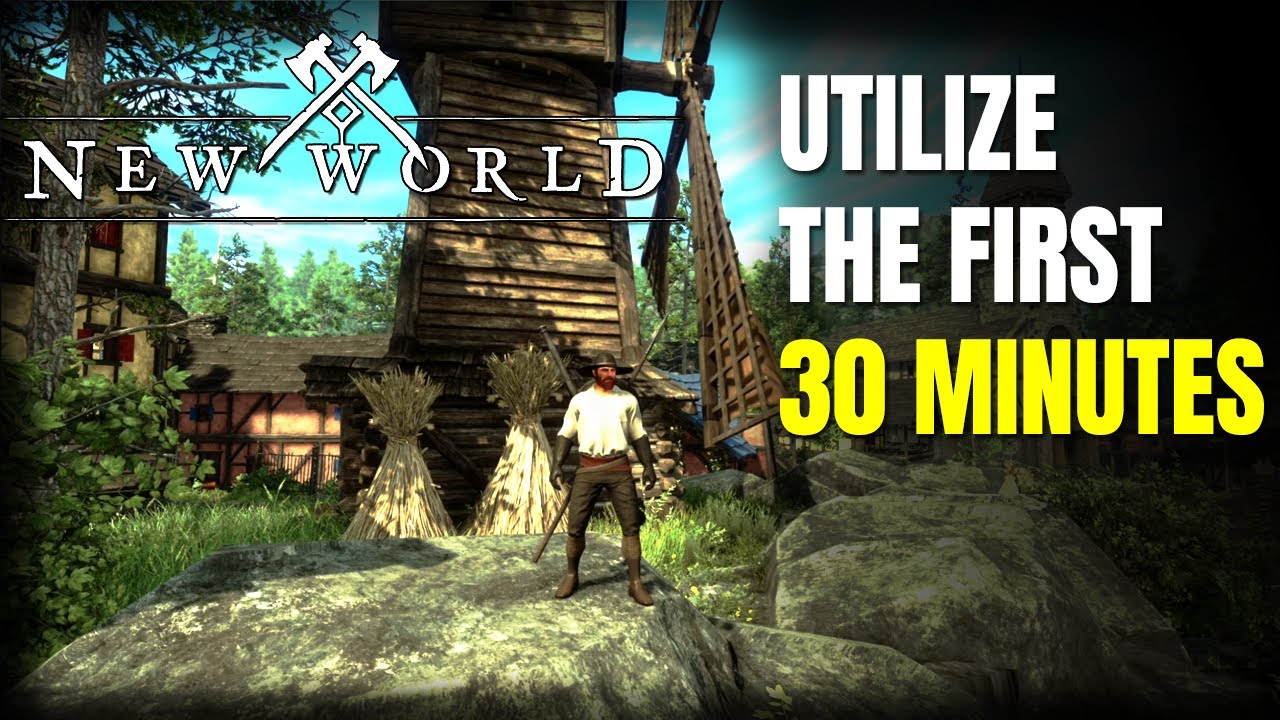 New World  MMORPG - Utilize Your First 30 Minutes on Release