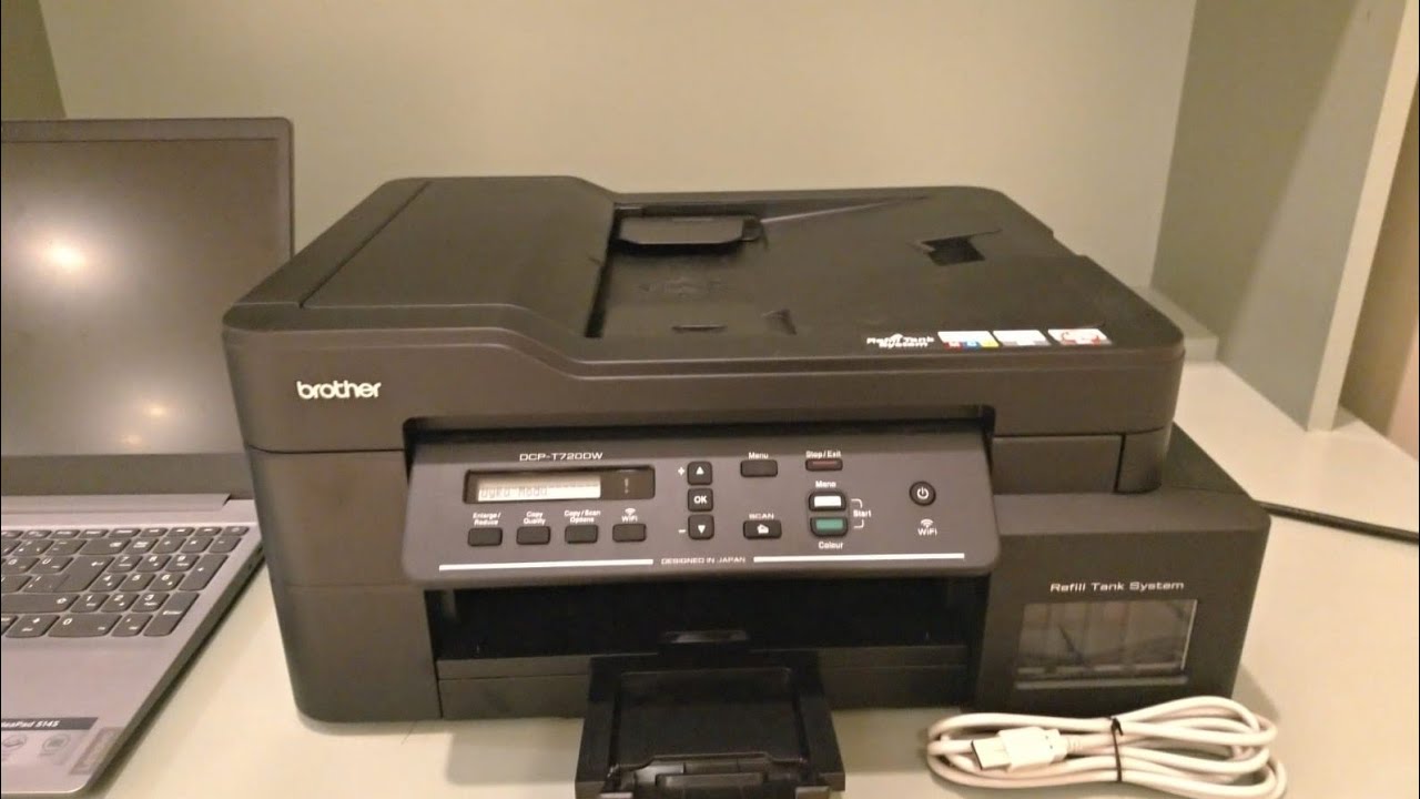 Brother T720DW Tanklı Yazıcı Kutu Açılımı 4K! TR'de  İlk!