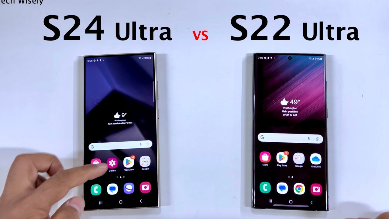SAMSUNG S24 Ultra vs S22 Ultra - Speed Test
