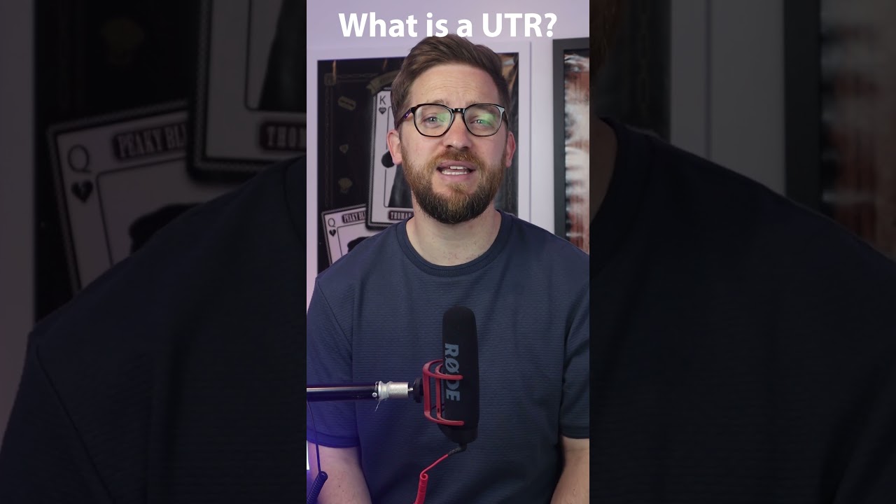 What is a UTR number and how do you get one?
