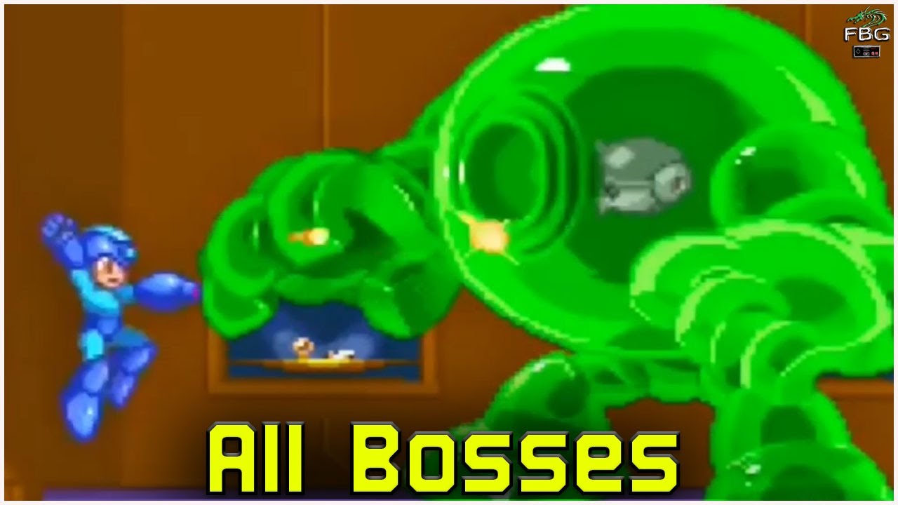 Mega Man & Bass - All Bosses