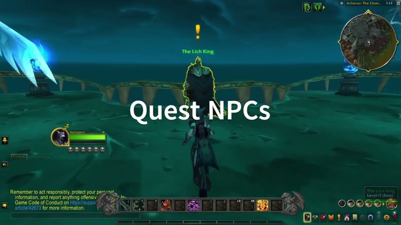 WoW DK Beginner Guide: starting area quests