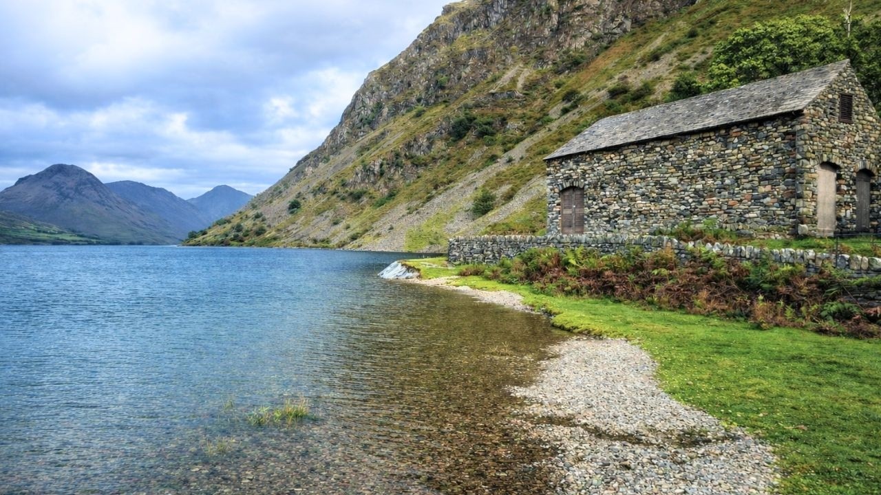 Wast Water Lake District Walk, English Countryside 4K