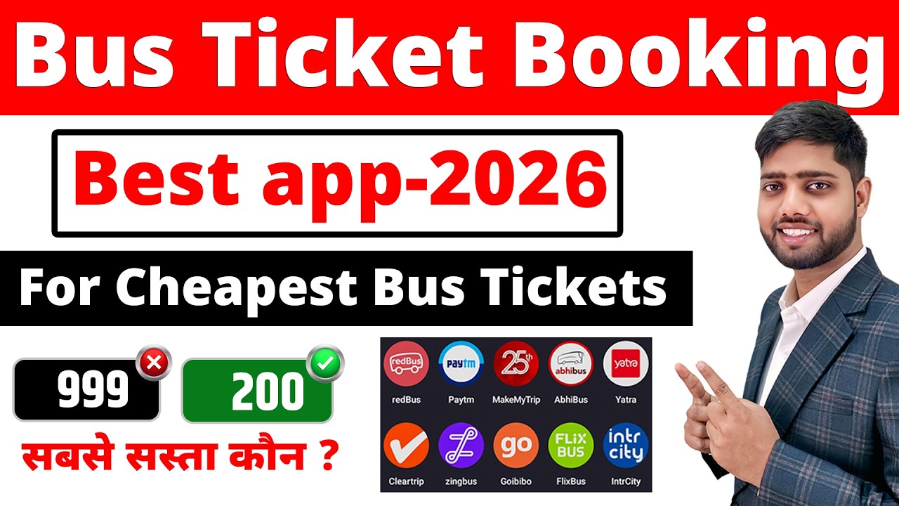 Best App for bus ticket booking | Bus ticket booking online | online bus booking cheap and best app