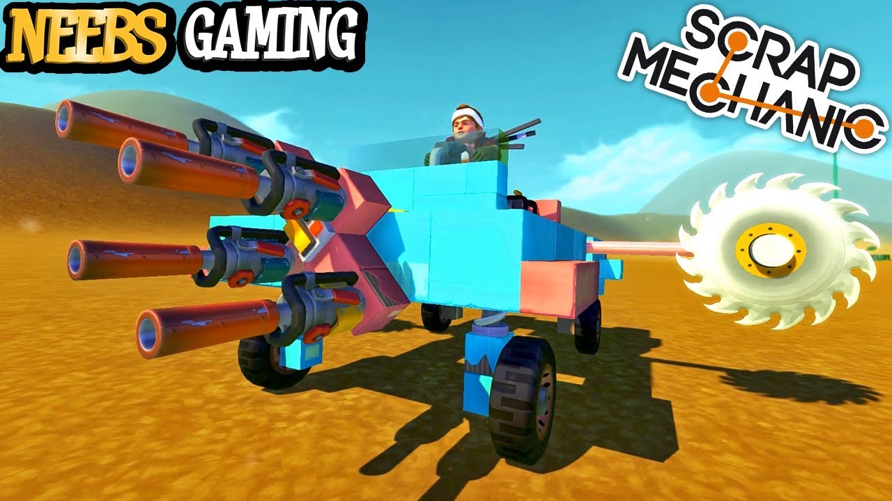 Scrap Mechanic - Death Race!