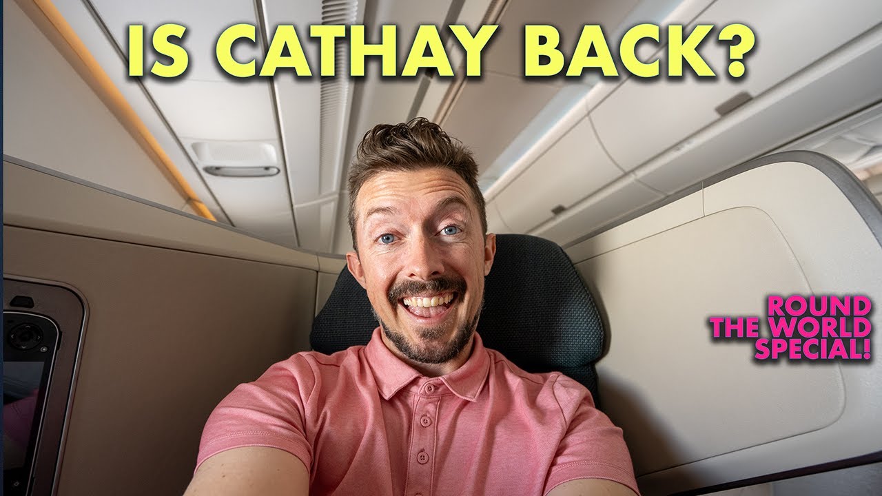 Why You Need to Try Cathay Business Class | Hong Kong to Sydney on the A350-1000