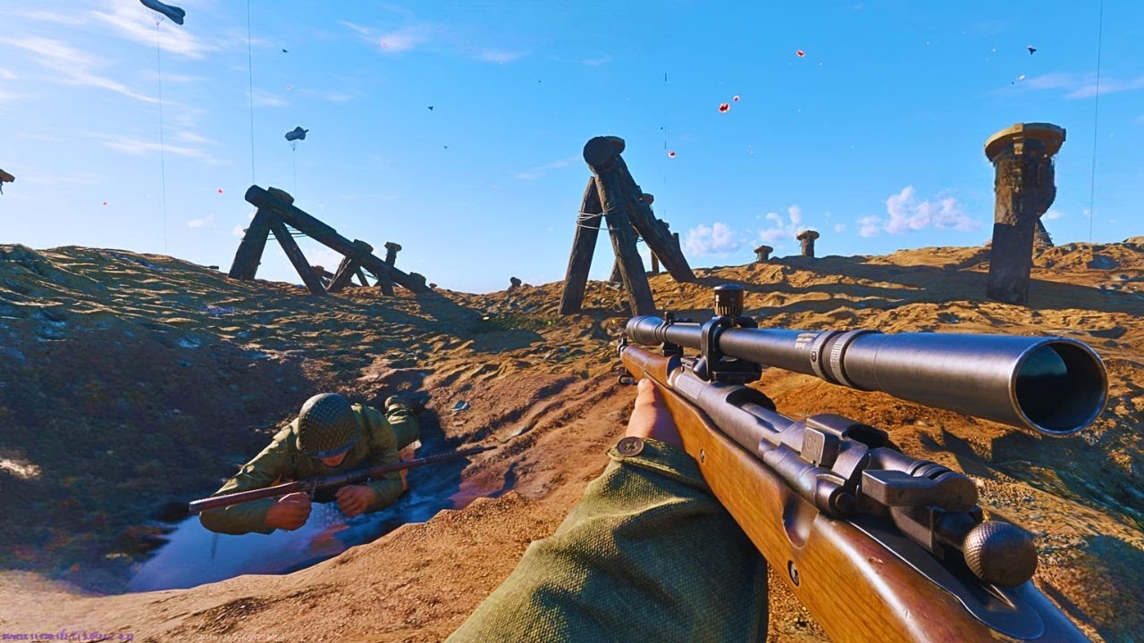 ENLISTED - Jugando de SNIPER es lo mejor que se hacer | Gameplay español
