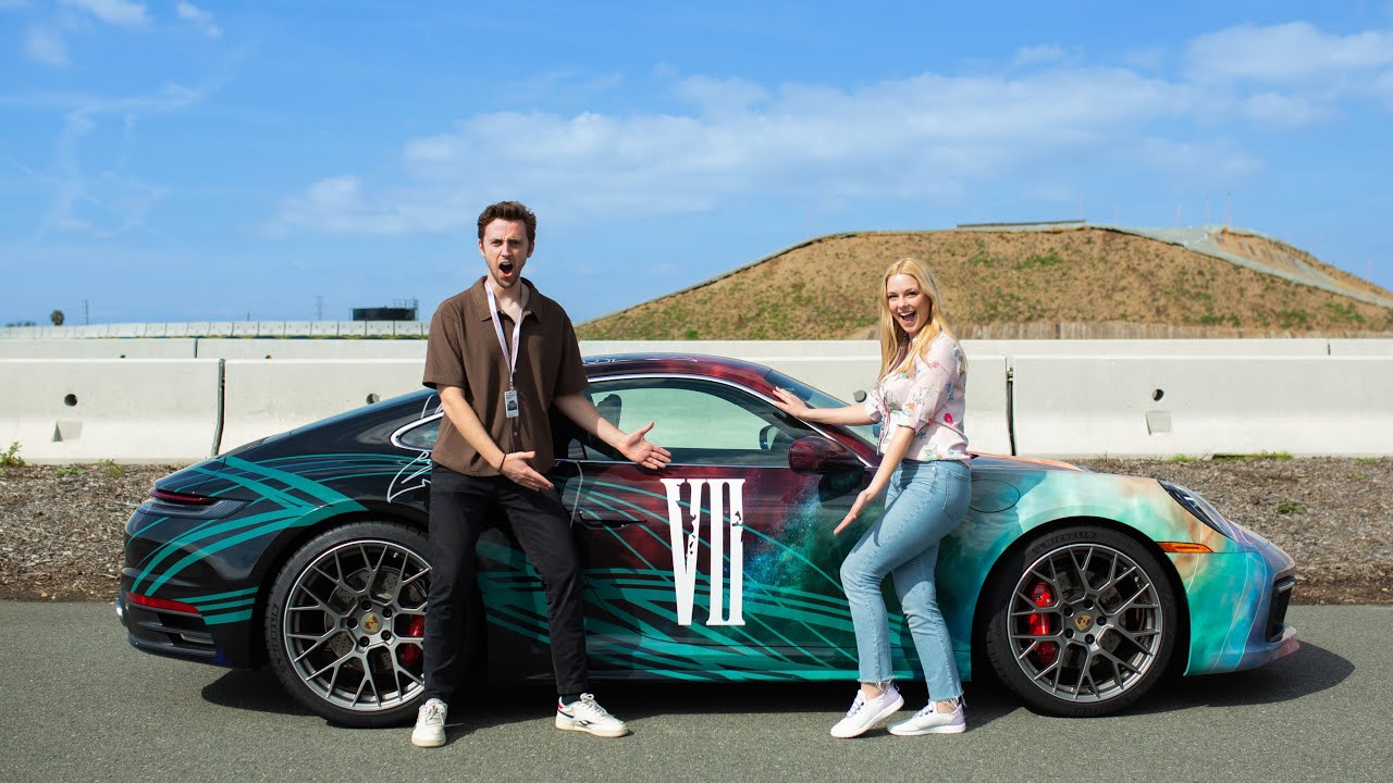 Driven by the Voices of Zack Fair & Aerith Gainsborough | FINAL FANTASY VII REBIRTH x Porsche