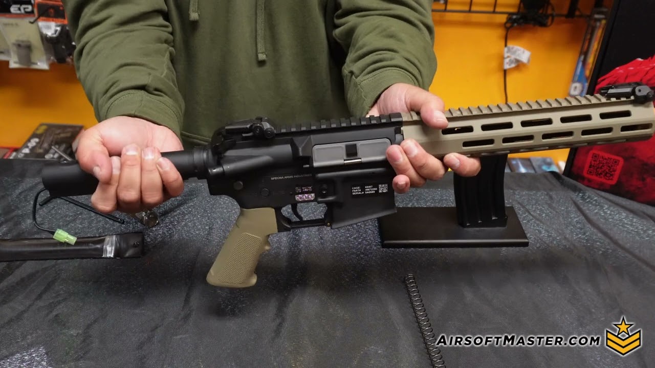 How To Change Spring on Specna Arms Core and Flex Series M4 AEGs