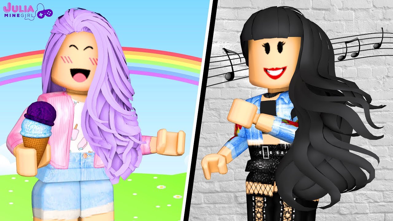 Roblox - GAROTA TUMBLR vs ROQUEIRA (Batalha de Looks)