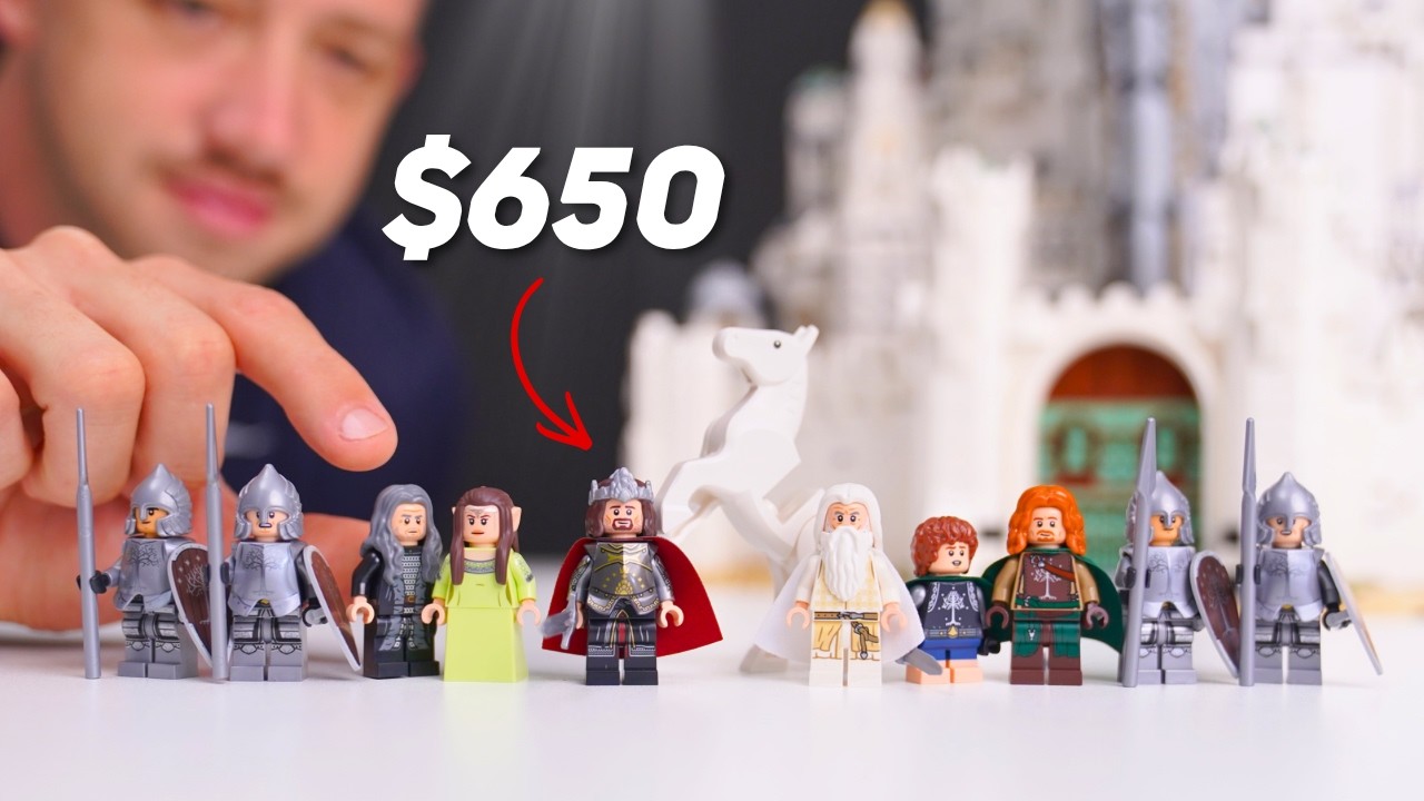 Zestaw LEGO Minas Tirith za 650 $ to m&oacute;j ULUBIONY zestaw WSZECH CZAS&Oacute;W...