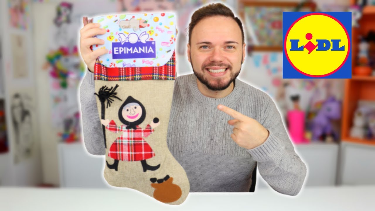 APRO CALZA BEFANA DELLA LIDL!!! COSTA POCHISSIMO!!
