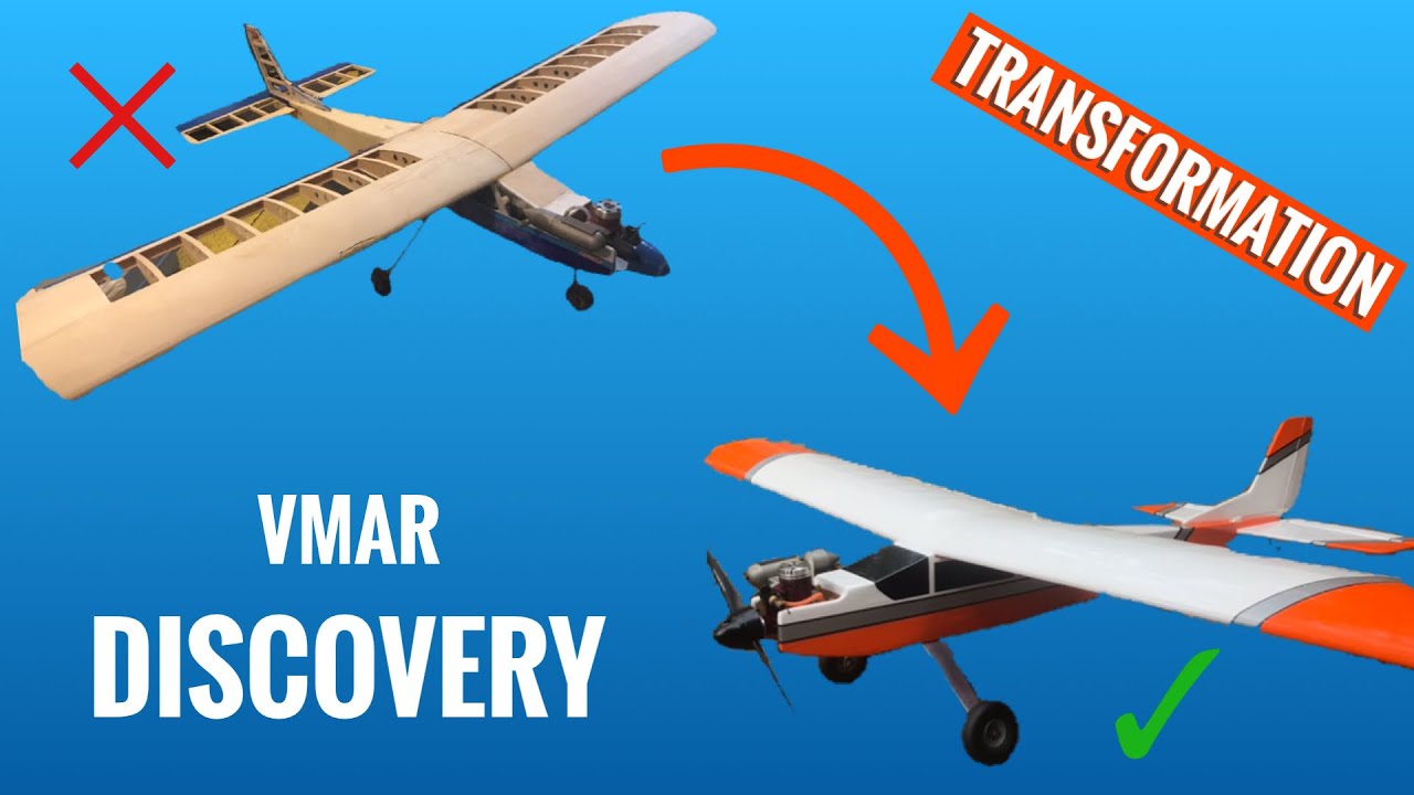 RC Plane Restoration Transformation - VMAR Discovery Refurbishment