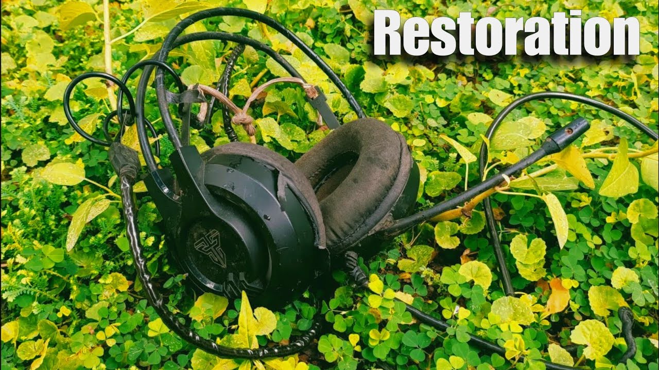 Gaming headset Restoration | repair gaming headphone #restoration