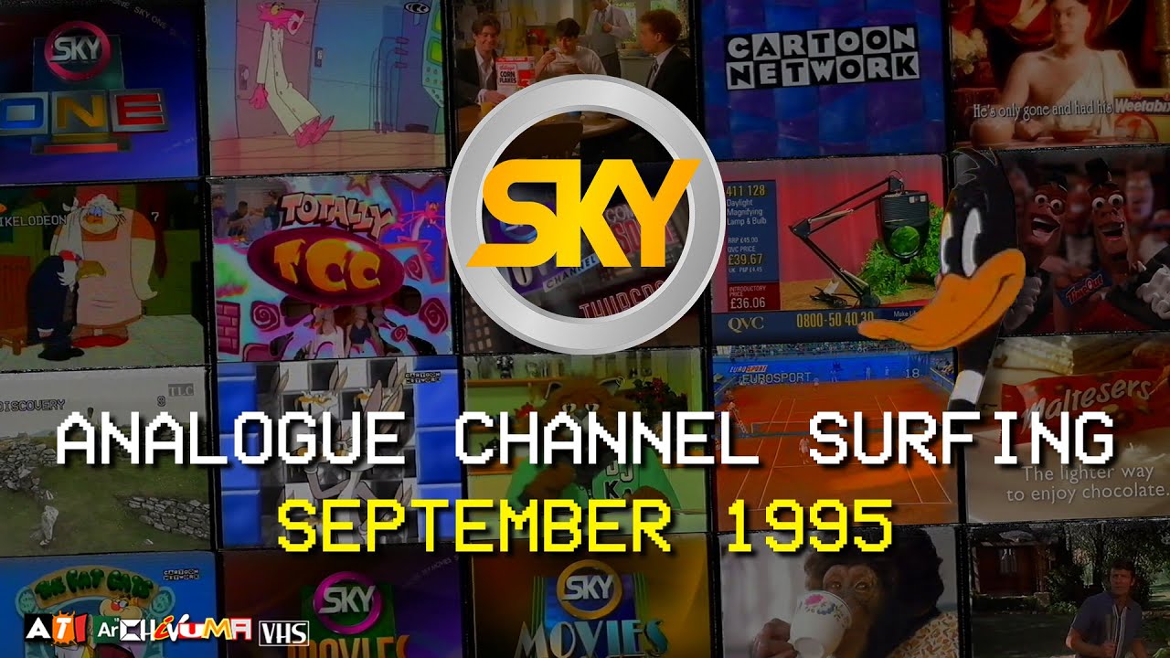 Sky Analogue Channel Surfing - 15th September 1995