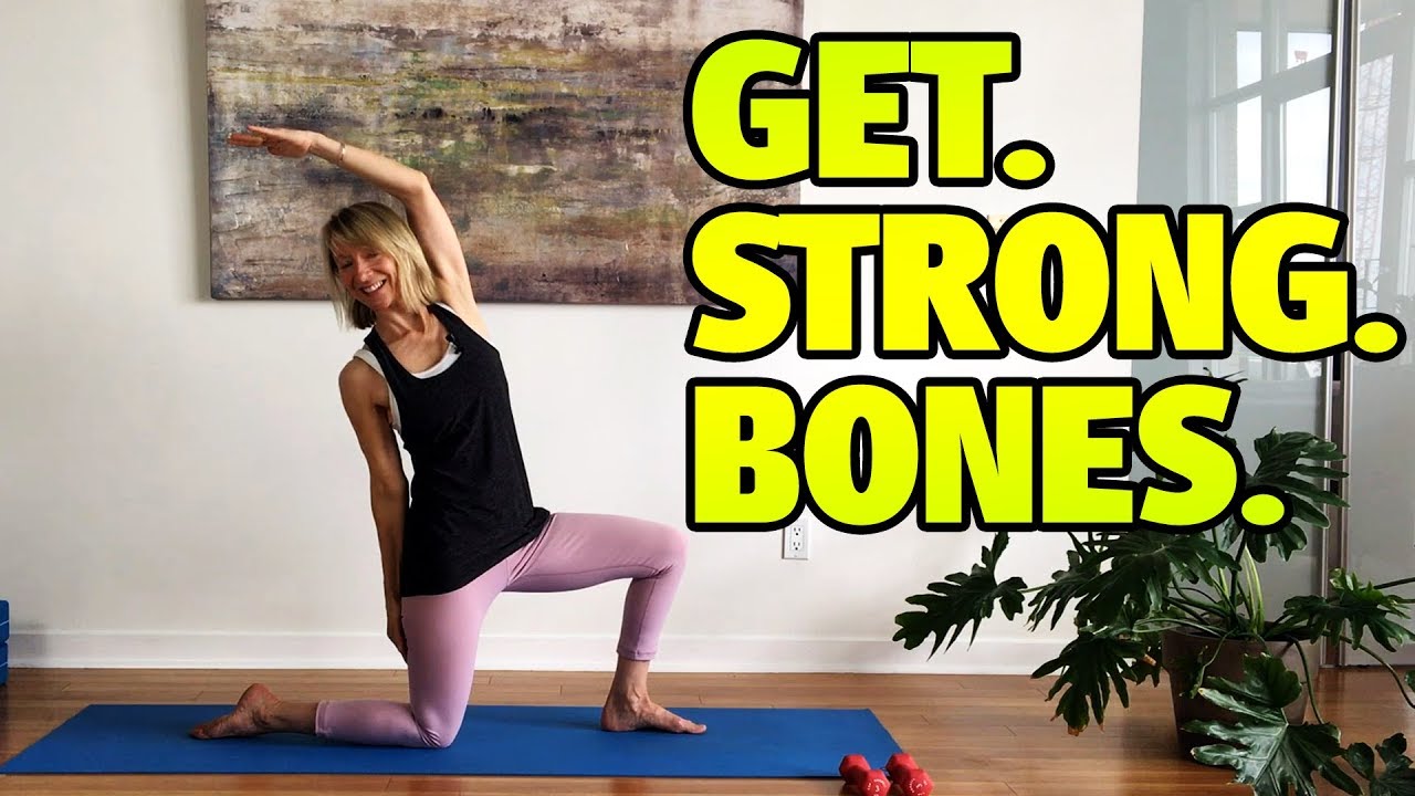 YOU CAN REVERSE Osteopenia! Strength Yoga For Strong Bones!
