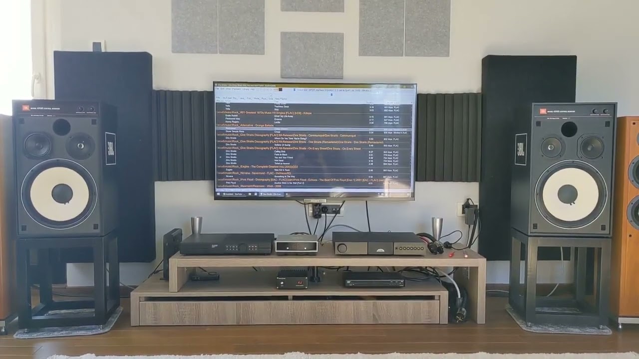 JBL 4312E playing # Dire Straits - You and Your Friend