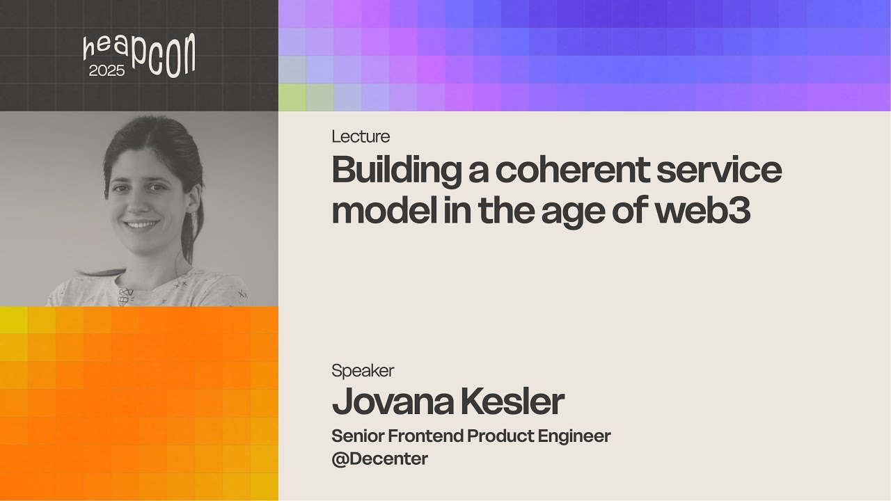 Jovana Kesler - Building a coherent service model in the age of web3